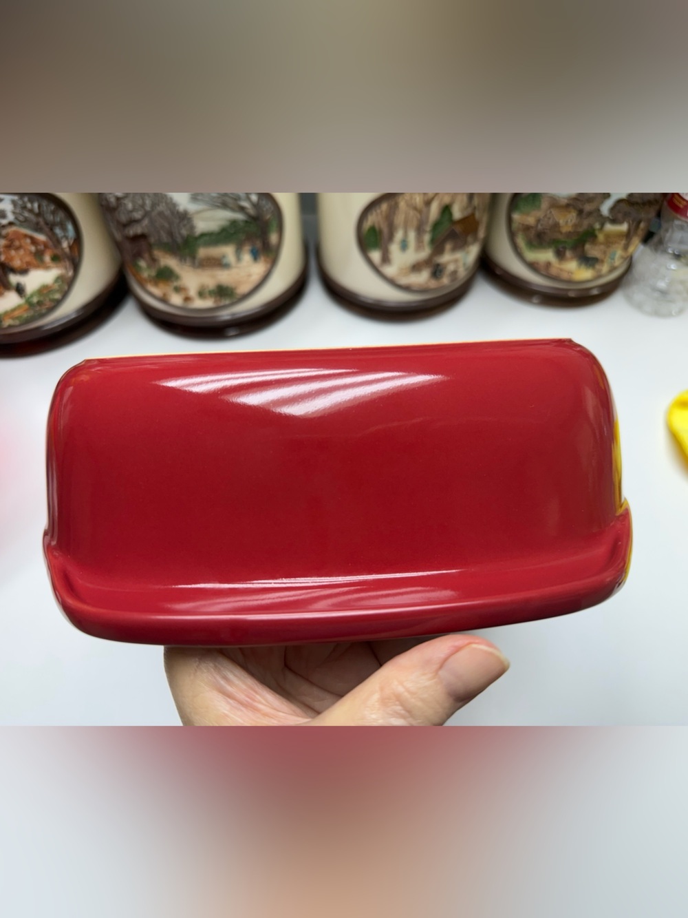 Chantel Rectangle Stoneware Lasagna Baking Dish - Oven to Table 8.75” x 10.5” - Picture 6 of 14